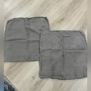 H&M Linen Pillow Covers